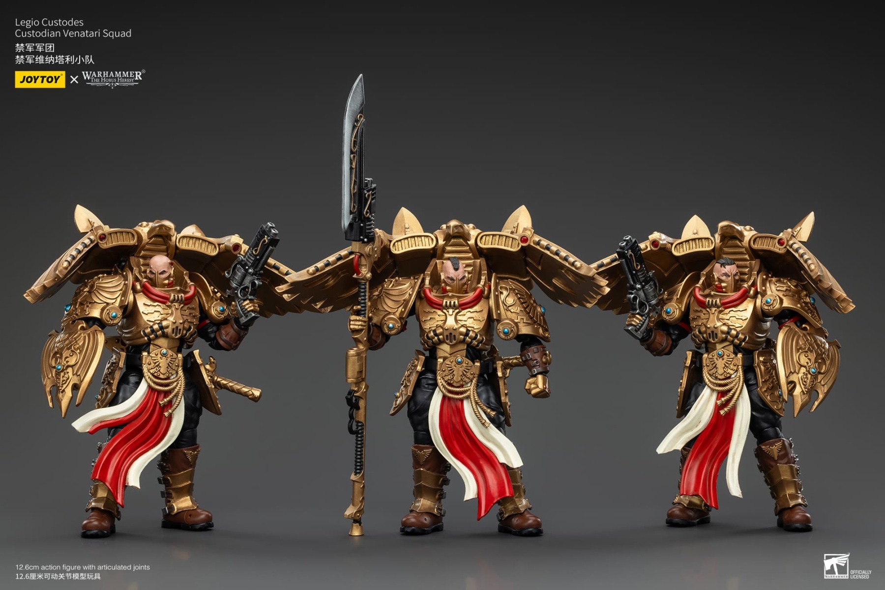 JoyToy WH40K Legio Custodes Custodian Venatari Squad