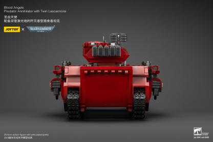 JoyToy WH40K Blood Angels Predator Annihilator with Twin Lascannons