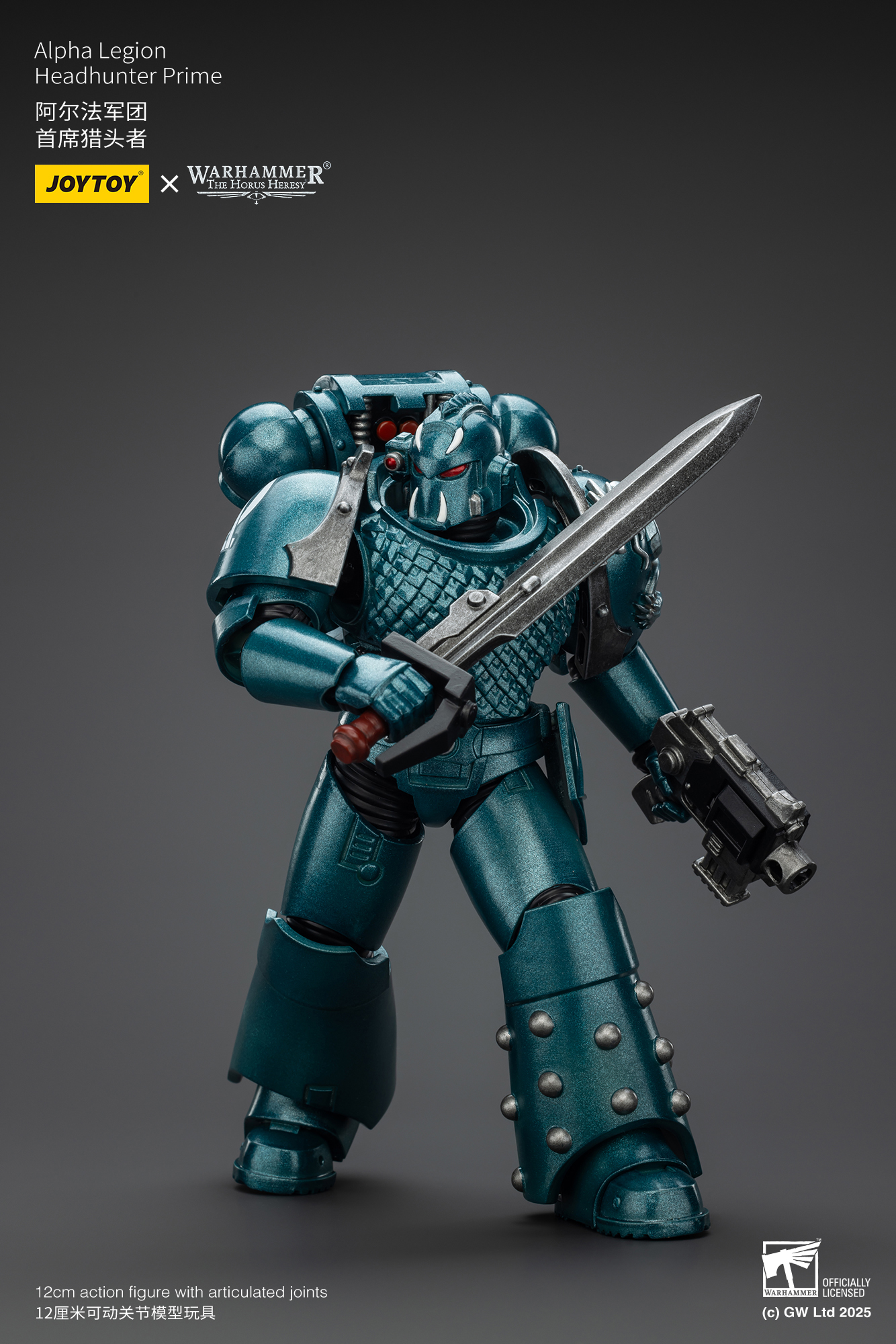 JoyToy WH40K The Horus Heresy Alpha Legion Headhunter Prime