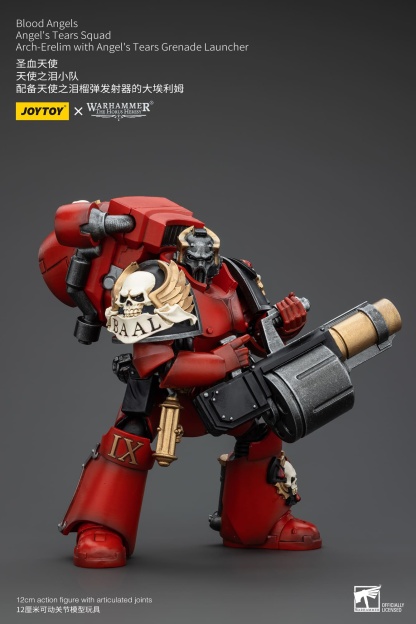 JoyToy WH40K Blood Angels Angel's Tears Squad Arch-Erelim with Angel's Tears Grenade Launcher