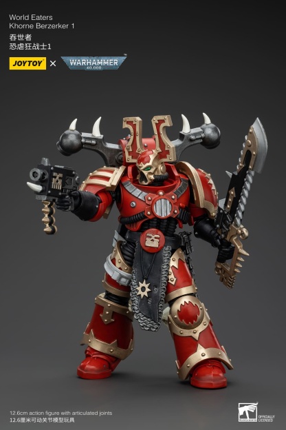 JoyToy WH40K World Eaters Khorne Berzerker Set