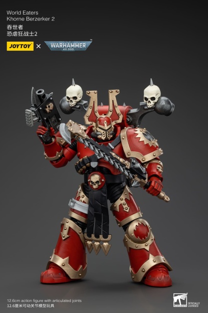 JoyToy WH40K World Eaters Khorne Berzerker Set