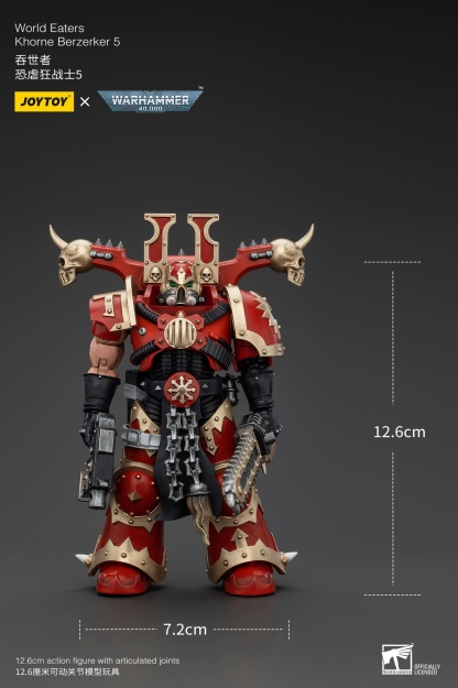 JoyToy WH40K World Eaters Khorne Berzerker 5