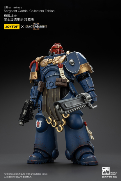 JoyToy WH40K Ultramarines Space Marine 2 Sergeant Gadriel Collectors Edition
