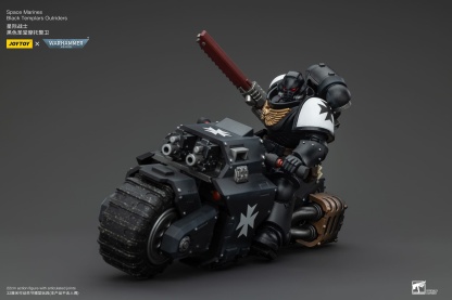 JoyToy WH40K Space Marines Black Templars Outrider Valtus