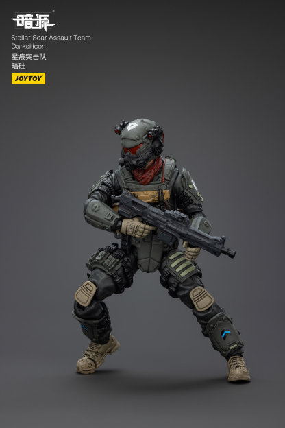 JOYTOY Action Figure Dark Source Stellar Scar Assault Team