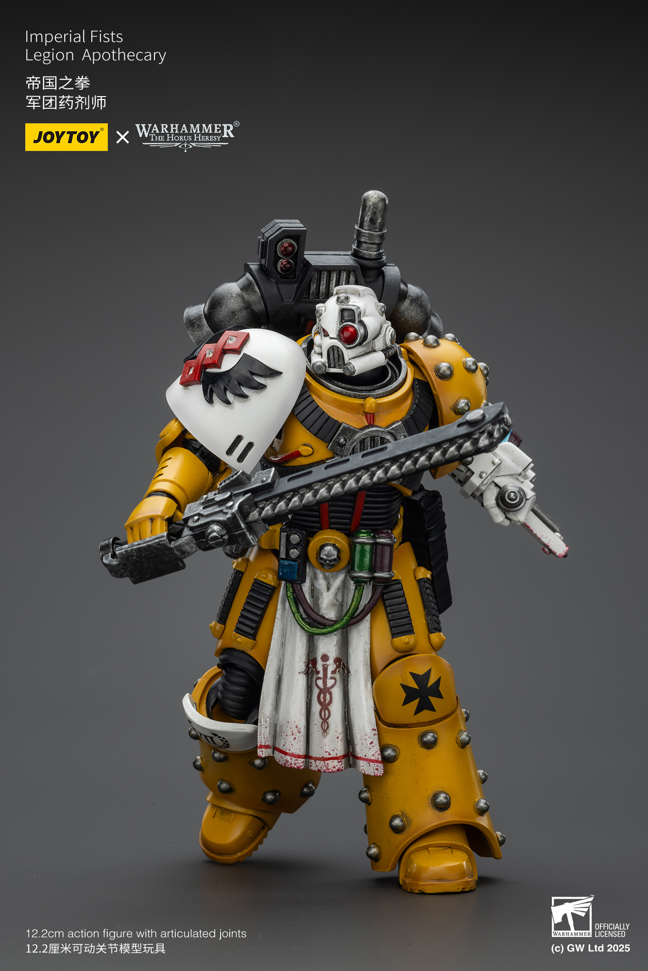 JoyToy WH40K Imperial Fists Legion Apothecary
