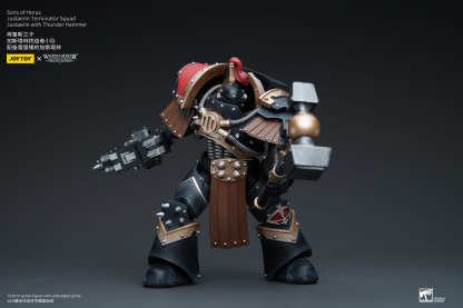 JOYTOY WH40K Sons of Horus Justaerin Terminator Squad Justaerin with Thunder Hammer