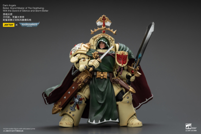 JoyToy WH40K Dark Angels Belial, Grand Master of The Deathwing With the Sword of Silence and Storm Bolter