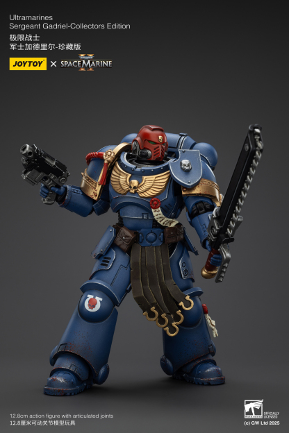 JoyToy WH40K Ultramarines Space Marine 2 Sergeant Gadriel Collectors Edition
