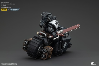 JoyToy WH40K Space Marines Black Templars Outrider Valtus