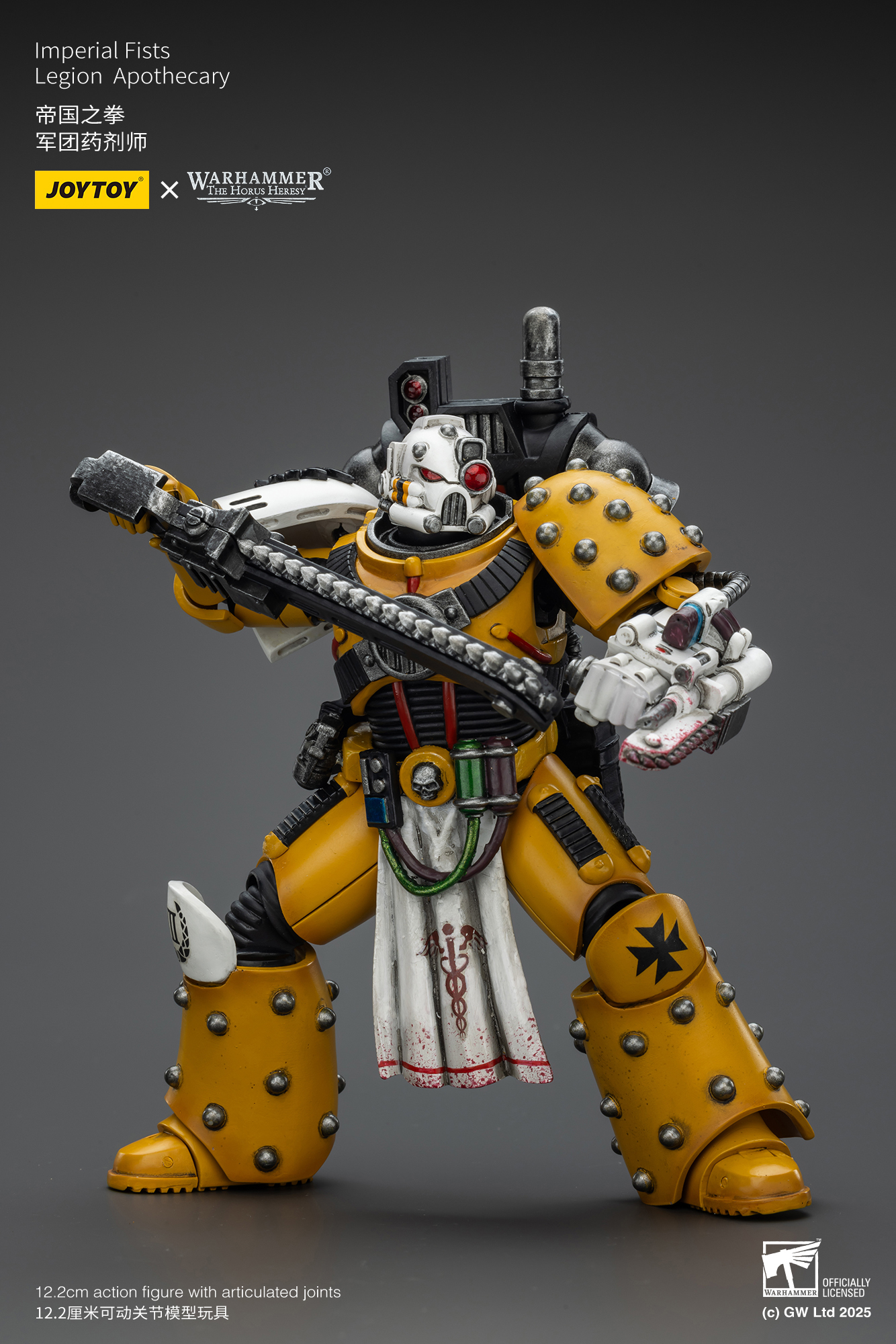 JoyToy WH40K Imperial Fists Legion Apothecary