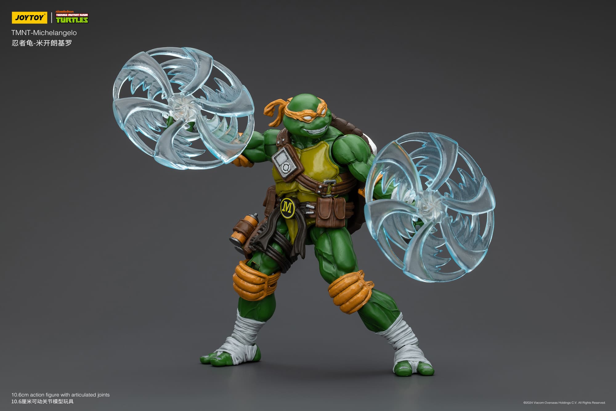 JoyToy TMNT Teenage Mutant Ninja Turtles Michelangelo