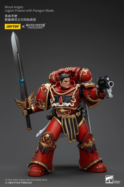 JoyToy WH40K Blood Angels Legion Praetor with Paragon Blade