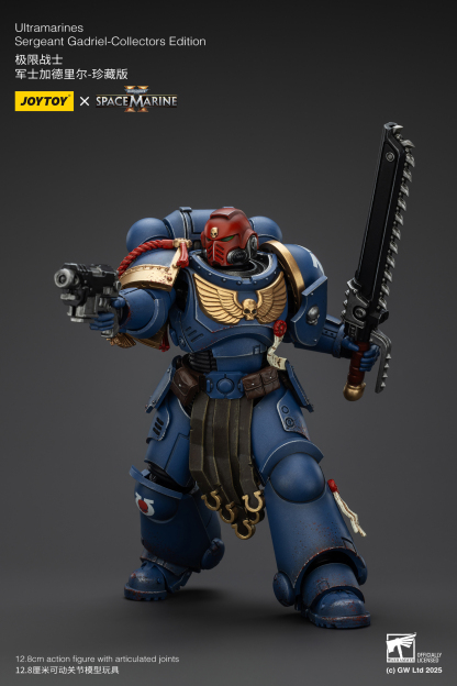 JoyToy WH40K Ultramarines Space Marine 2 Sergeant Gadriel Collectors Edition