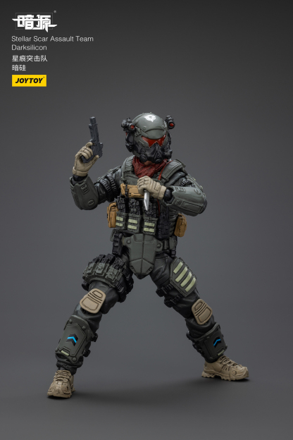 JOYTOY Action Figure Dark Source Stellar Scar Assault Team