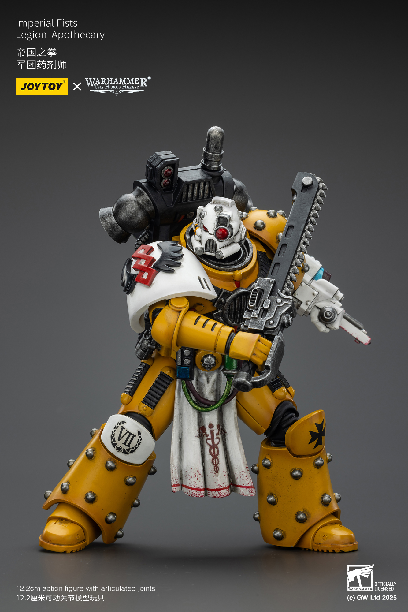 JoyToy WH40K Imperial Fists Legion Apothecary