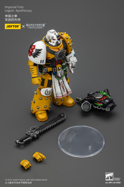 JoyToy WH40K Imperial Fists Legion Apothecary