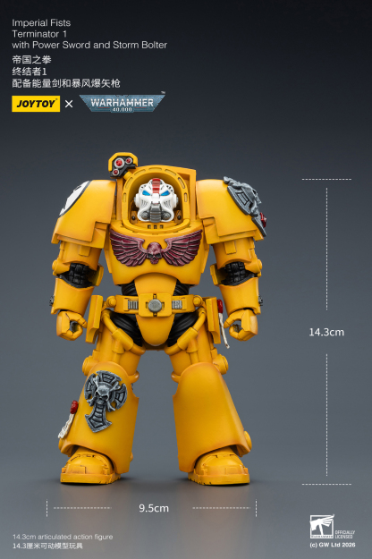 JoyToy WH40K Imperial Fists Terminator Squad