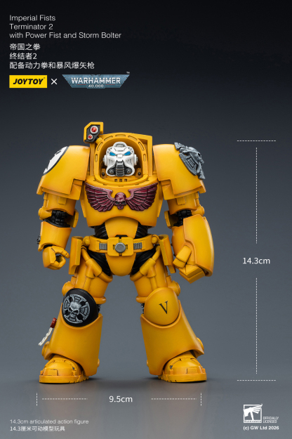 JoyToy WH40K Imperial Fists Terminator Squad