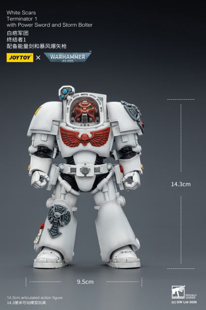 JoyToy WH40K White Scars Terminator Squad