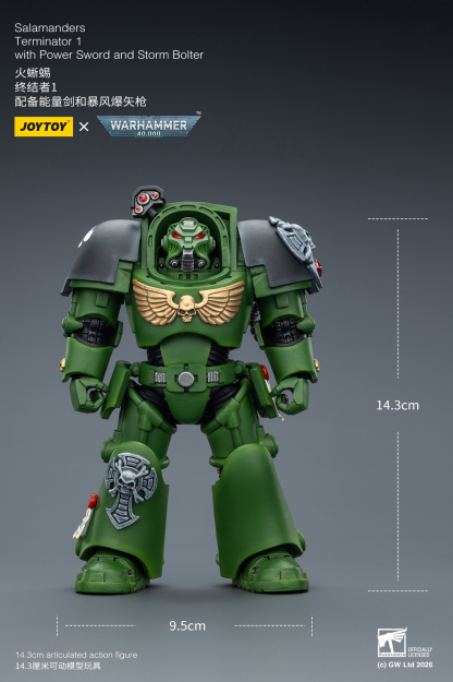 JoyToy WH40K Salamanders Terminator Squad