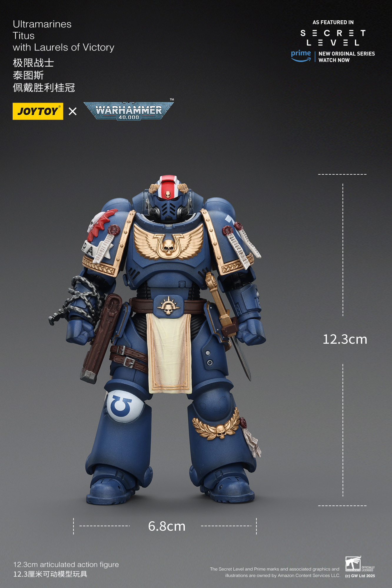 JoyToy WH40K Ultramarines Secret Level Squad