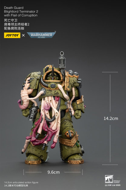 JoyToy WH40K Death Guard Blightlord Terminator Squad