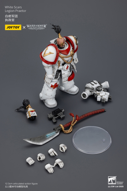 JoyToy Warhammer The Horus Heresey White Scars Legion Praetor