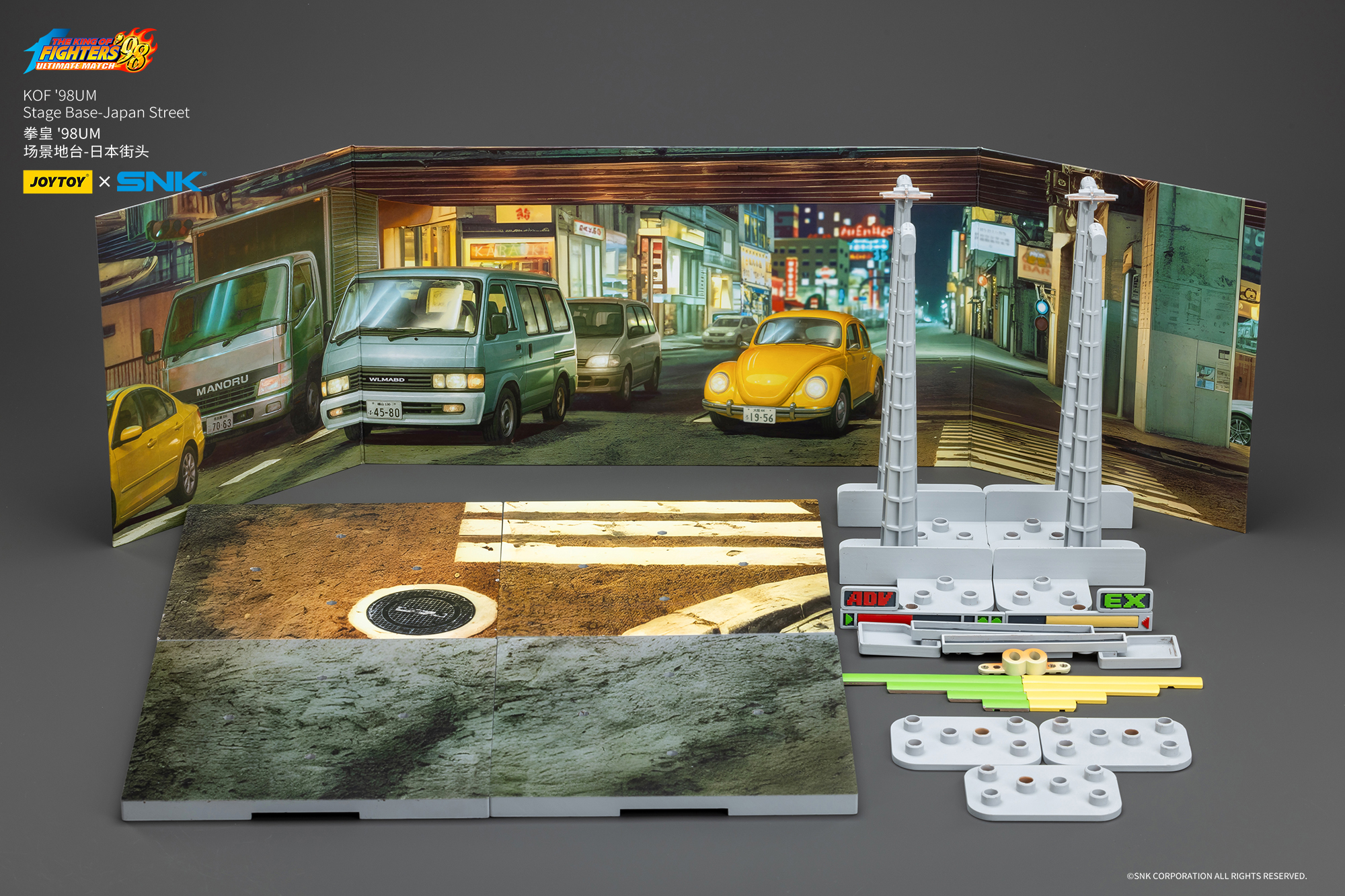 JoyToy King of Fighter 98UM Stage Base – Japan Street!