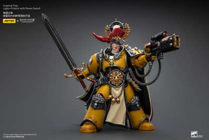JOYTOY WH40K Imperial Fists Legion Praetor with Power Sword