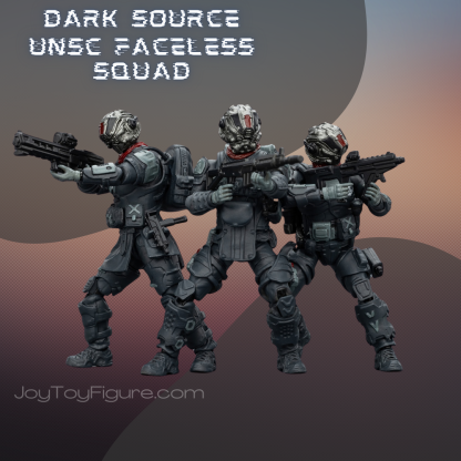 JOYTOY Action Figure Dark Source UNSC Faceless Squad