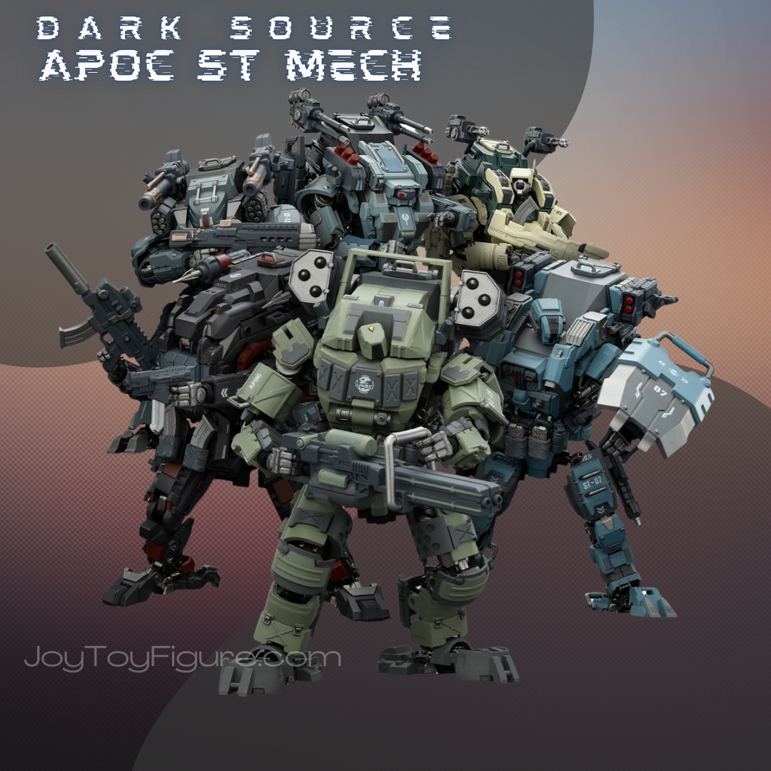 JOYTOY Action Figure Dark Source APOC Series ST Mech