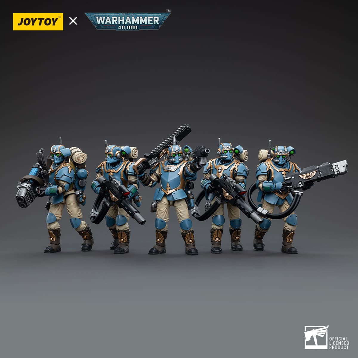JoyToy WH40K Astra Militarum Tempestus Scions Squad Set of 5
