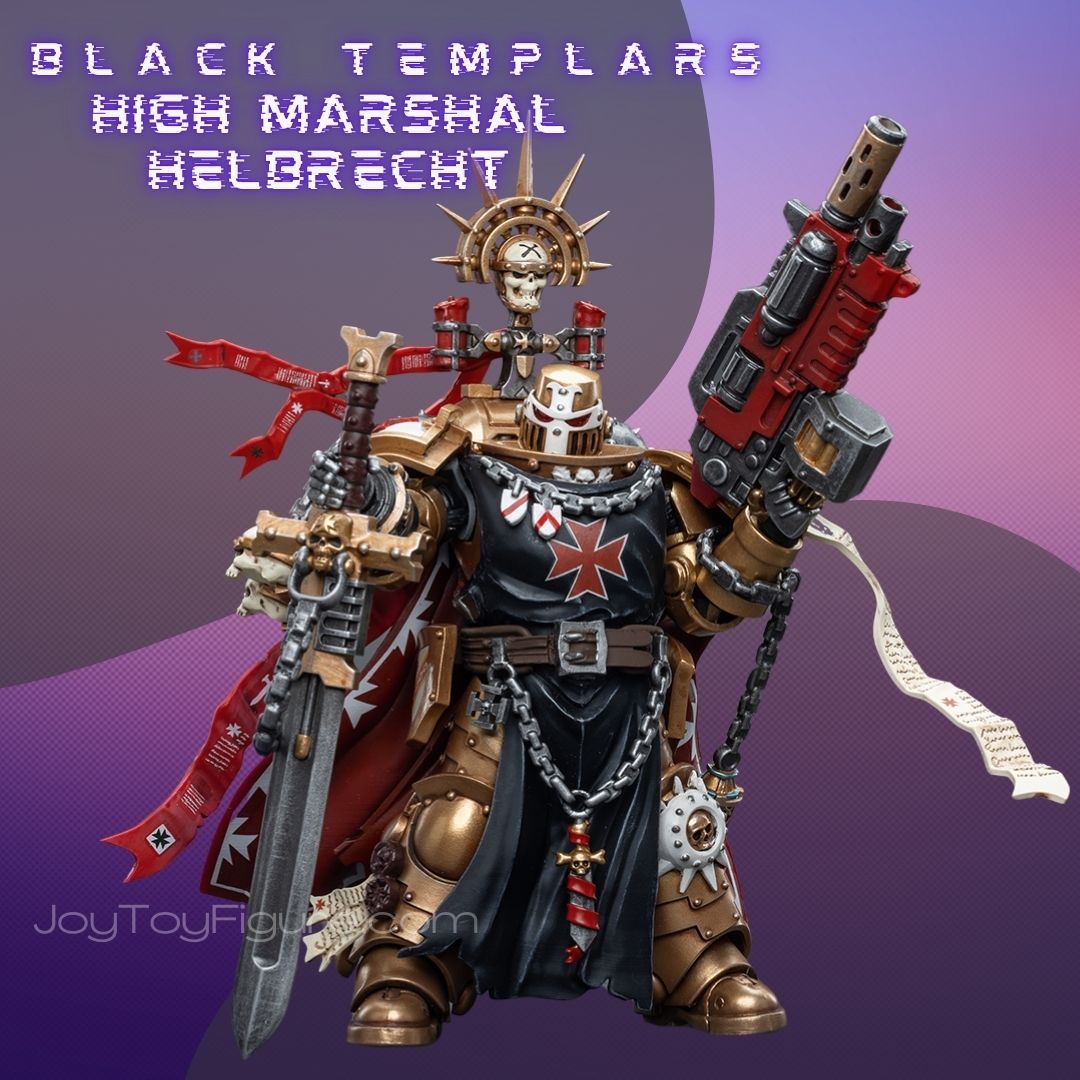 JoyToy WH40K Black Templars High Marshal Helbrecht – Joytoy Figure