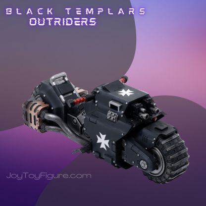 JoyToy WH40K Space Marines Black Templars Outrider Valtus