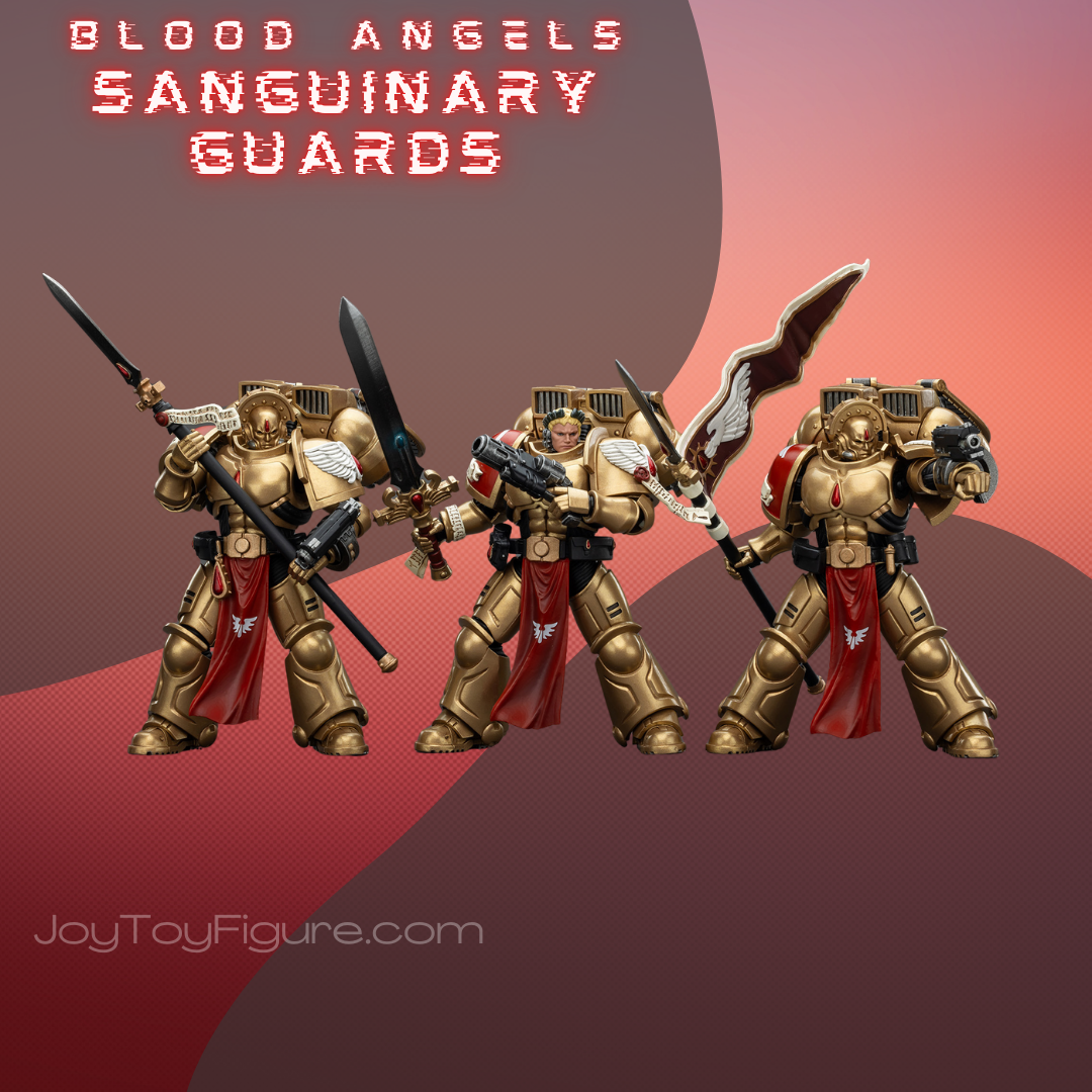 JoyToy WH40K Blood Angels Sanguinary Guards