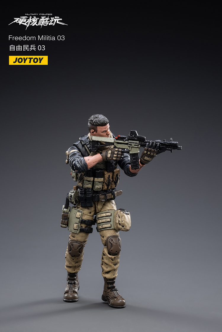 JoyToy Hardcore Coldplay Militia Trio Set – Joytoy Figure - JOYTOY