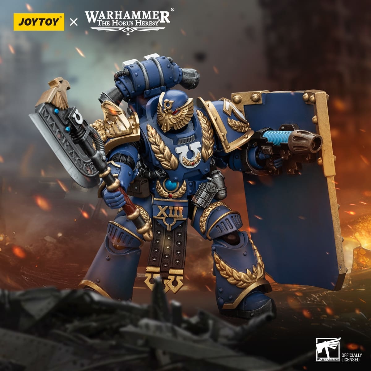 JoyToy WH40K Ultramarines Invictarus Suzerain Squad