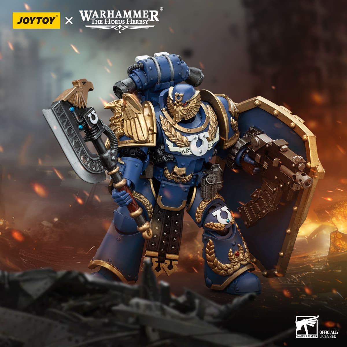 JoyToy WH40K Ultramarines Invictarus Suzerain Squad
