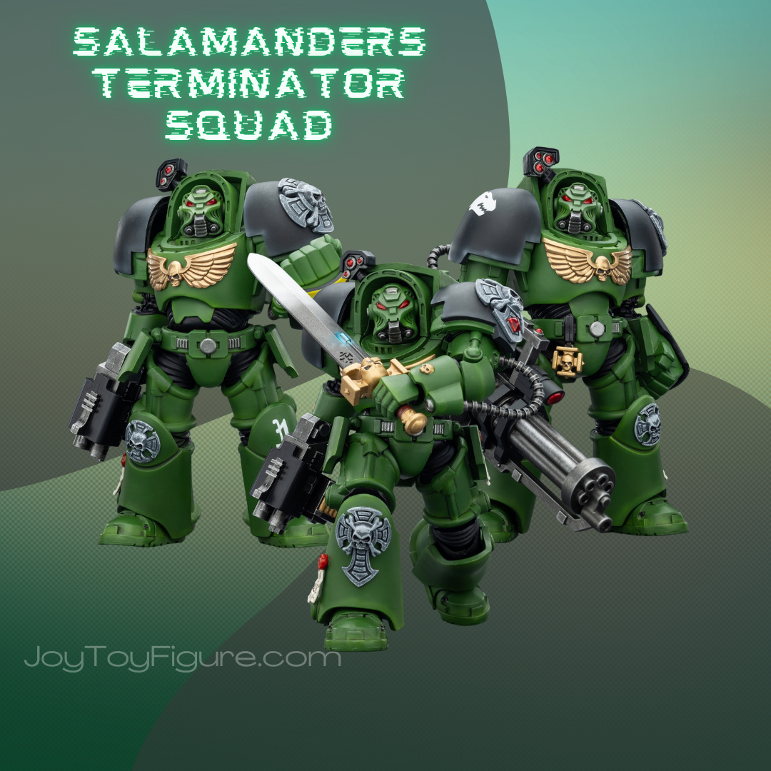 JoyToy WH40K Salamanders Terminator Squad
