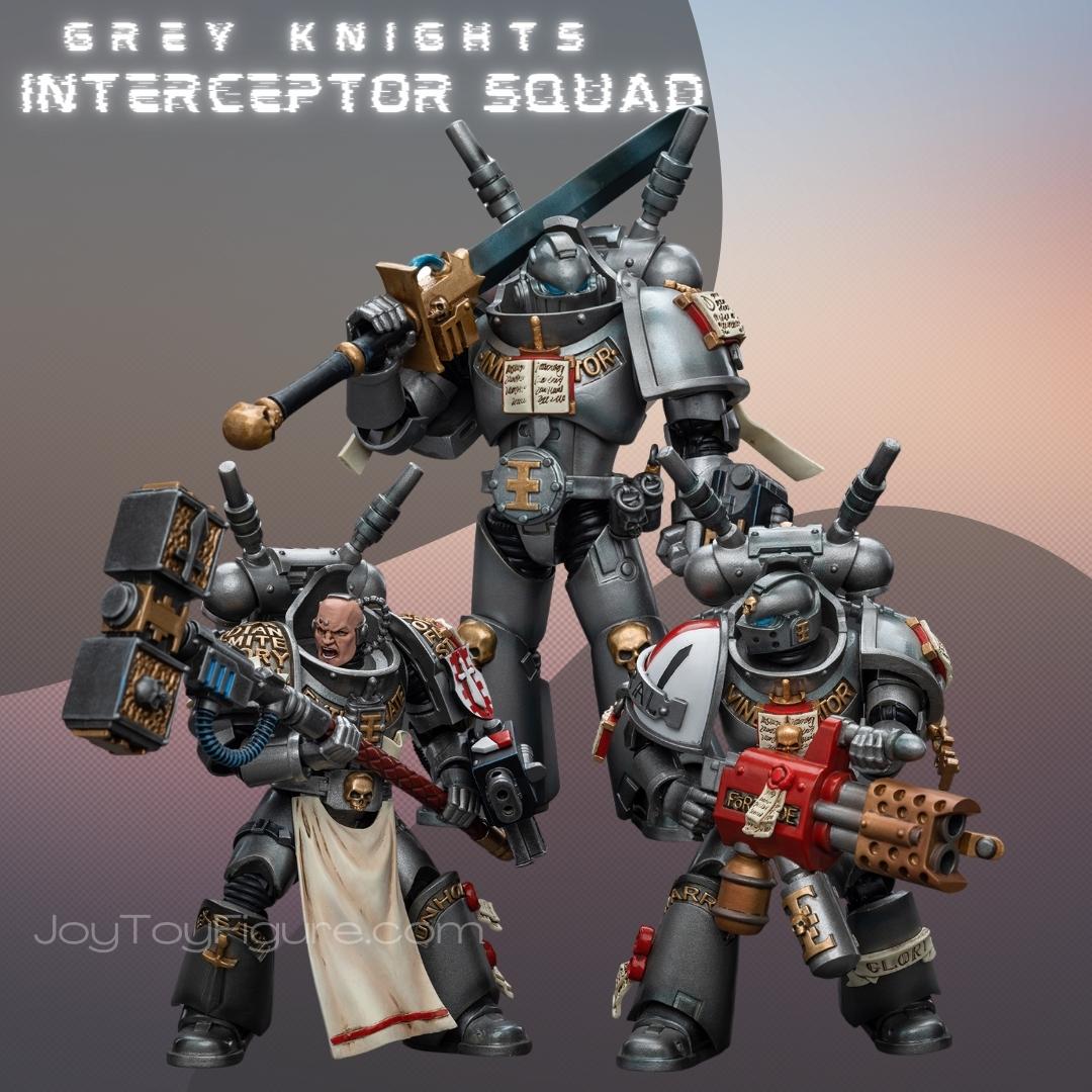 JoyToy WH40K Grey Knights Interceptor Squad Set of 3