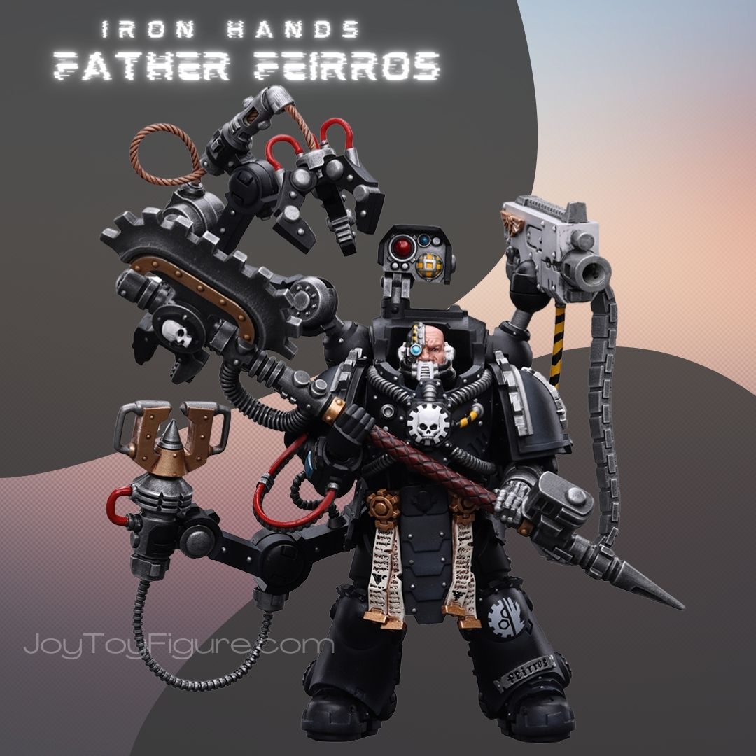 JoyToy WH40K Iron Hands lron Father Feirros – Joytoy Figure