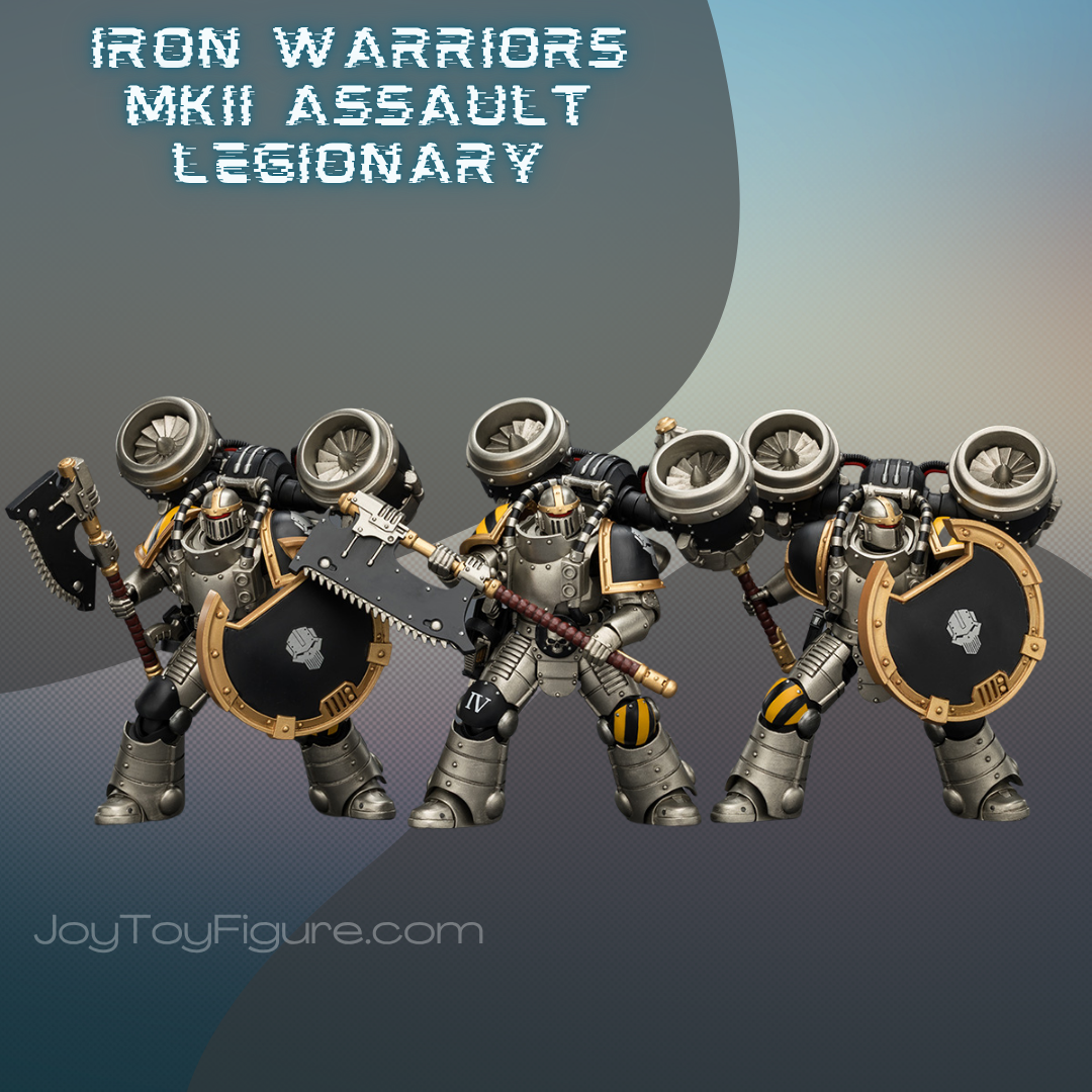JoyToy Warhammer The Horus Heresy Iron Warriors MkII Assault Legionary