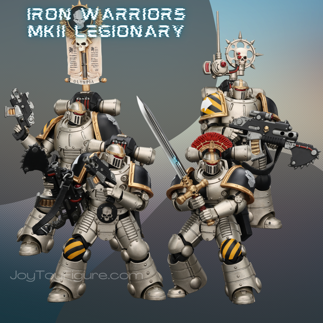 JoyToy Warhammer The Horus Heresy Iron Warriors MkII Tactical Legionary