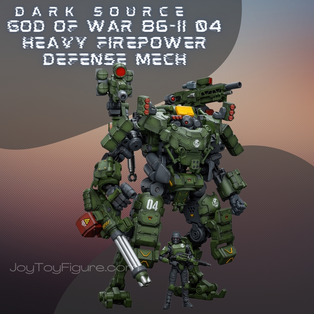 JOYTOY Action Figure God of War 86-II 04 Heavy Firepower Defense