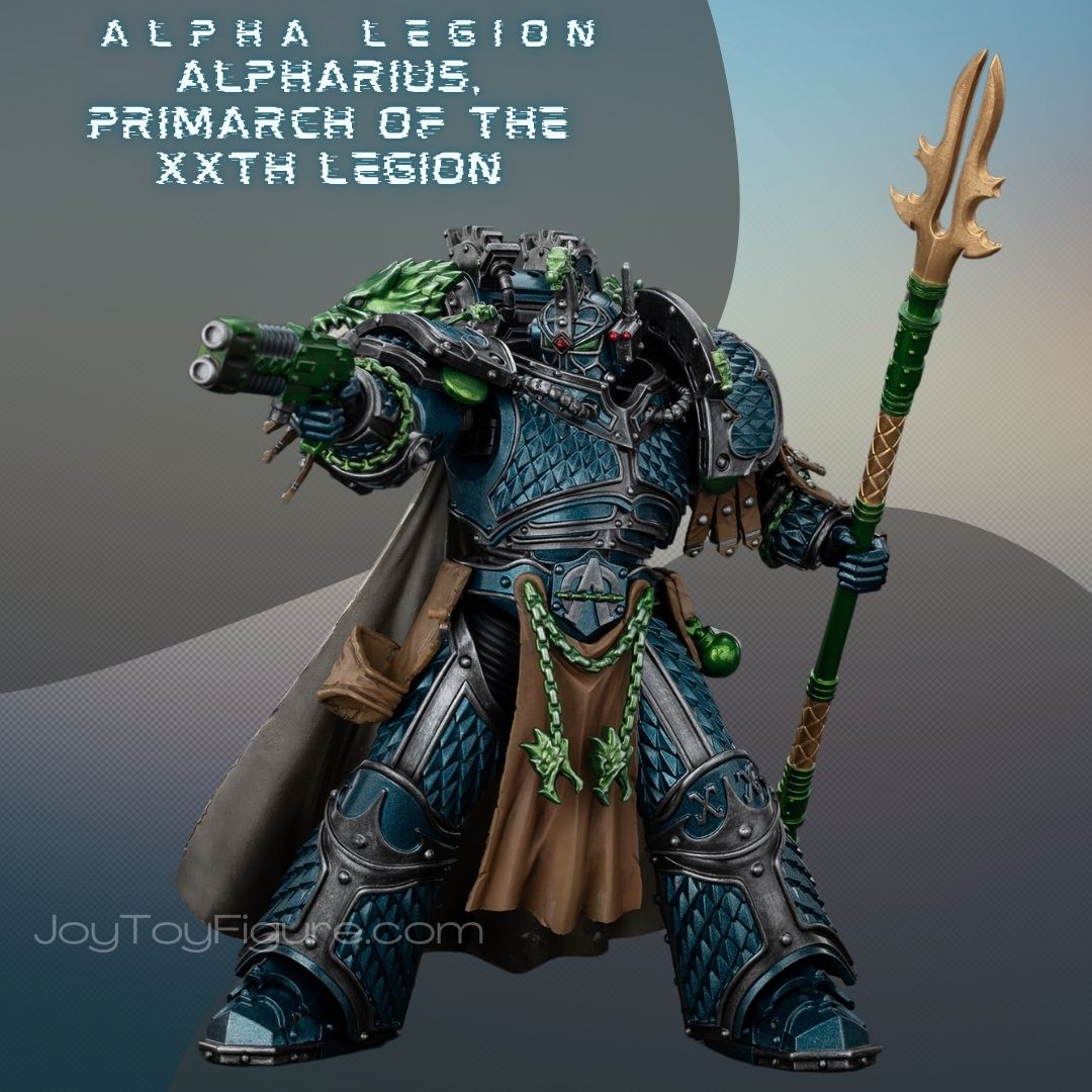JoyToy WH40K The Horus Heresy Alpha Legion Alpharius, Primarch of the XXth Legion