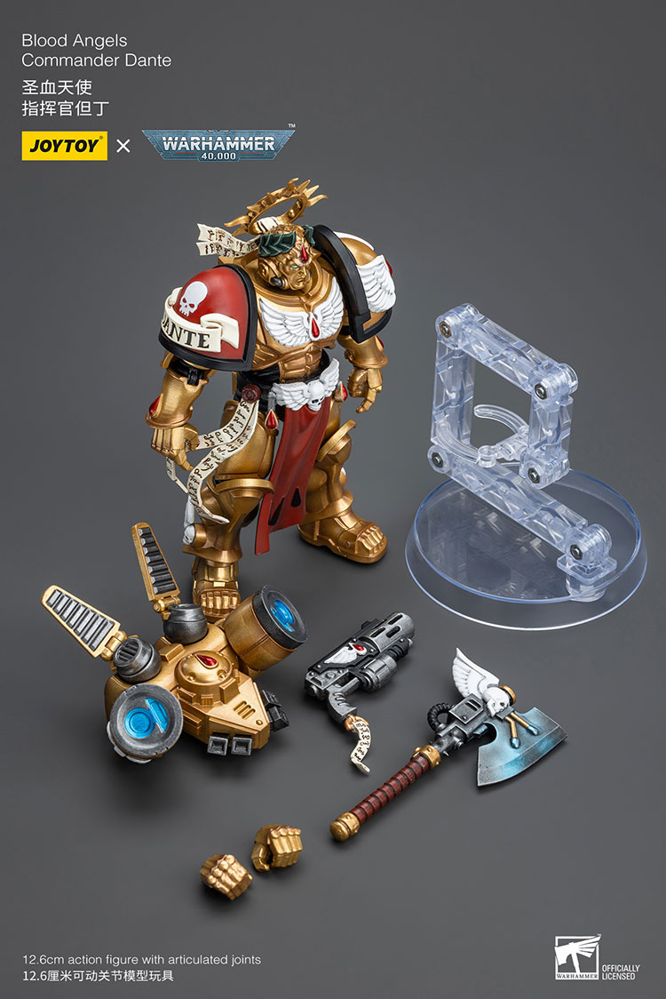 JoyToy WH40K Blood Angels Commander Dante – Joytoy Figure - JOYTOY