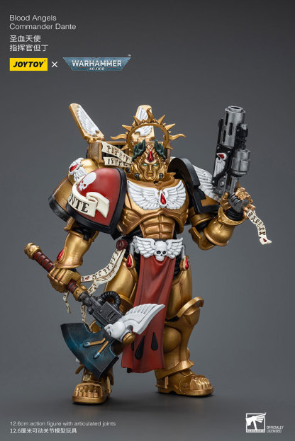 JoyToy WH40K Blood Angels Commander Dante – Joytoy Figure - JOYTOY