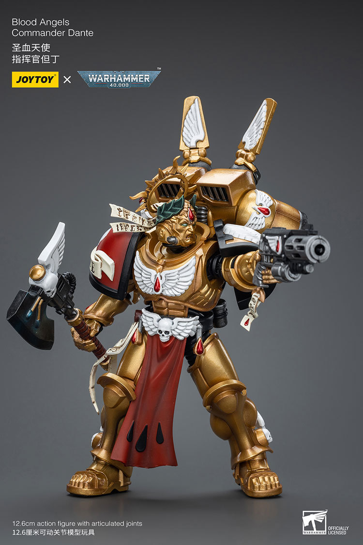 JoyToy WH40K Blood Angels Commander Dante